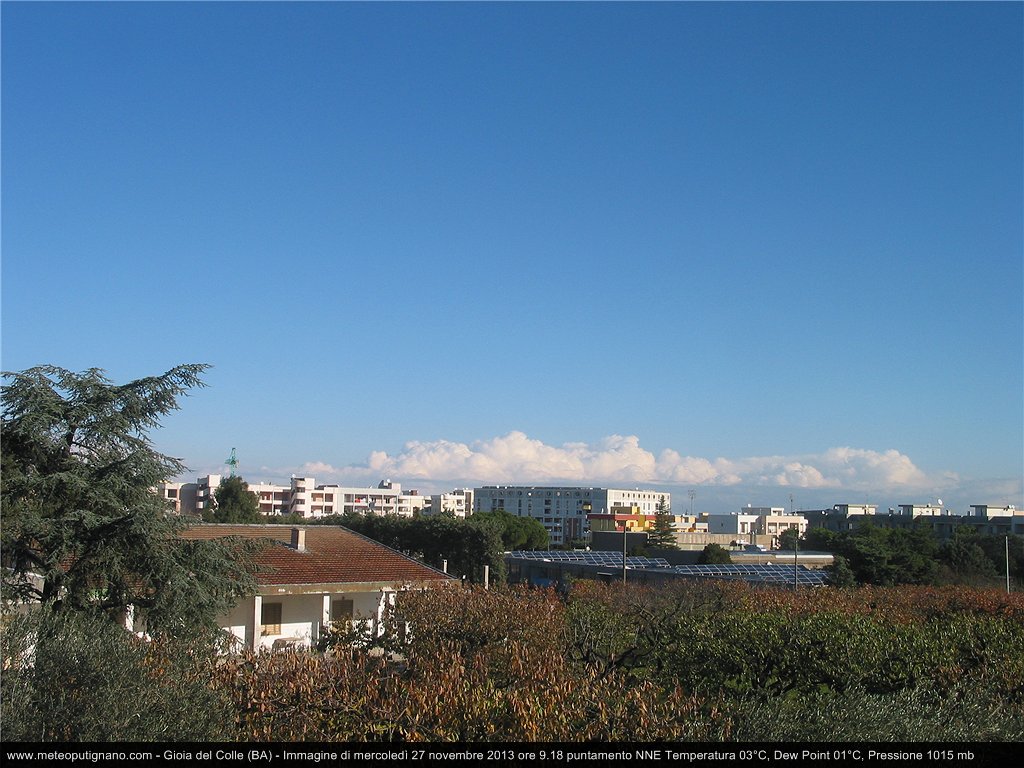 immagine della webcam nei dintorni di Castellana Grotte: webcam Gioia del Colle